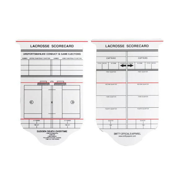 Smitty Lacrosse Game Card