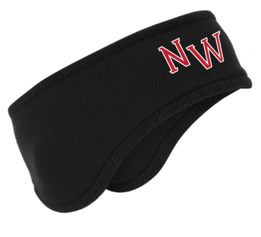 Two-Color Fleece Headband with NW Umpire logo