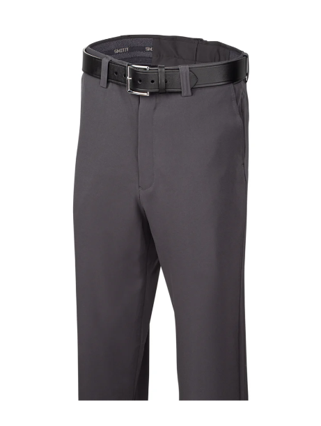 Flat Front 4-Way Stretch Grey Pants w/ Expander Waistband (BB-S353, BB-S354, BB-S355)