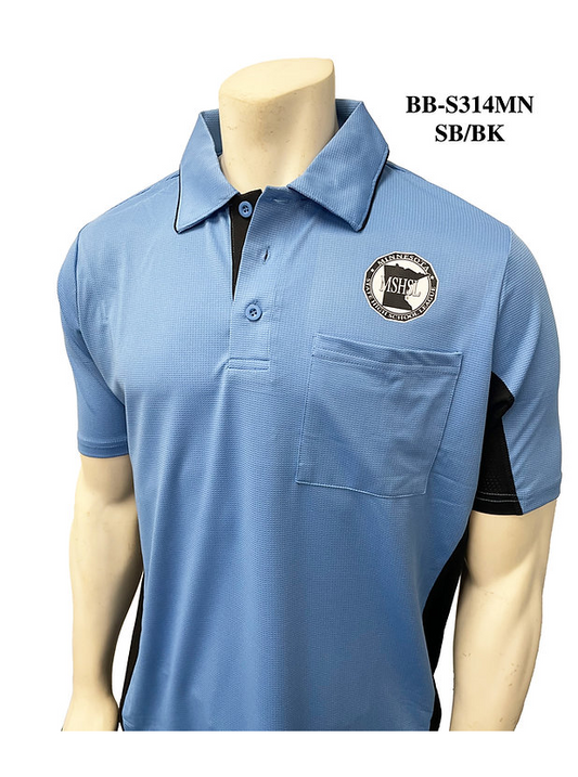 MSHSL Baseball Shirt Sky Blue/Black