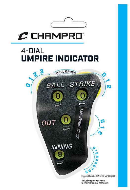 Champro 4 Wheel Umpire Indicator